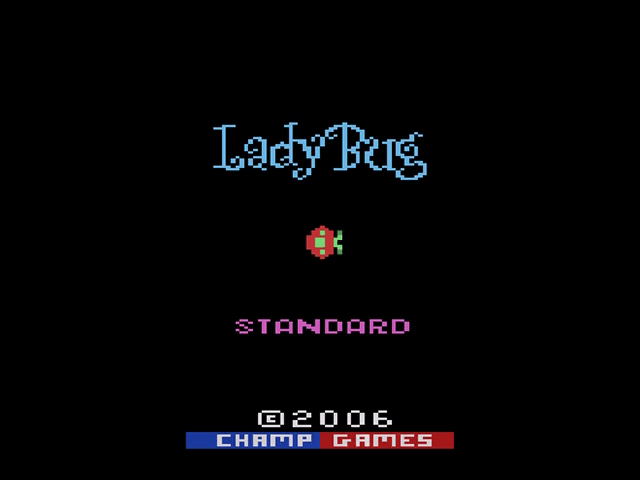 Lady Bug Arcade screenshot 2 for Atari 2600